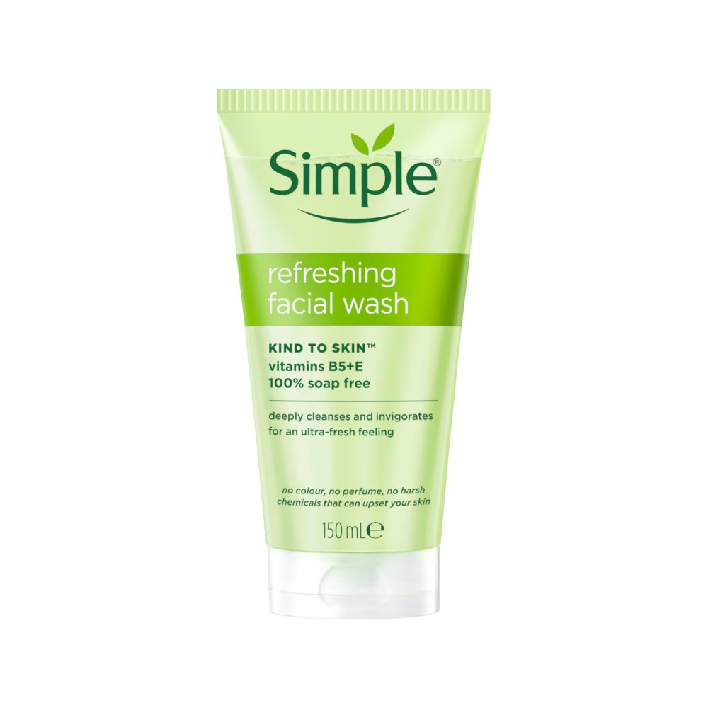 Simple Kind To Skin Refreshing Facial Wash Gel