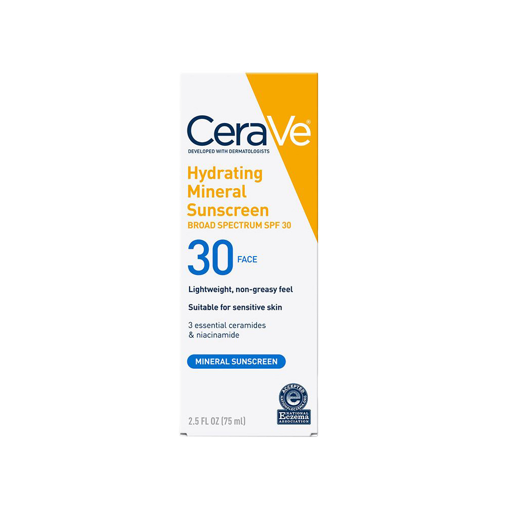CeraVe Hydrating Mineral Sunscreen Broad Spectrum SPF