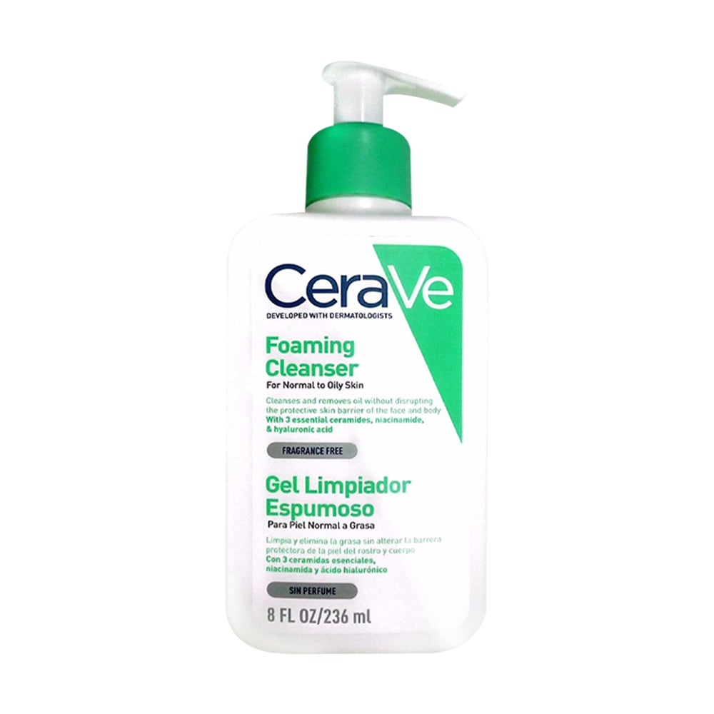 Cerave Foaming Facial Cleanser For Normal to Oily Skin