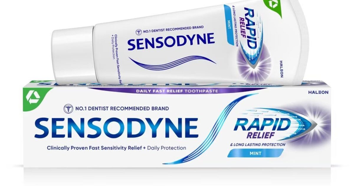 Sensodyne Rapid Relief Toothpaste,